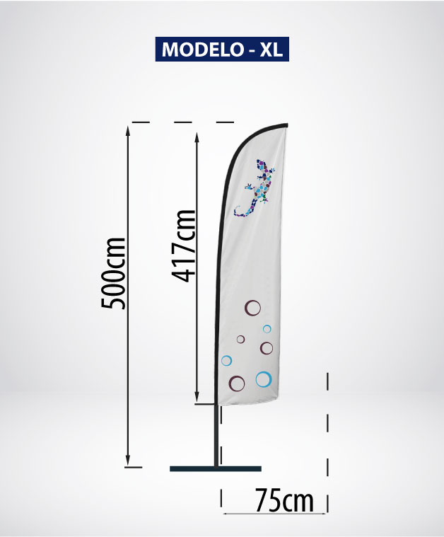 Fly Banner Surf 5 MEDIDAS-Fly-banners surf-o-pluma-xl-comprar-flags-banderas