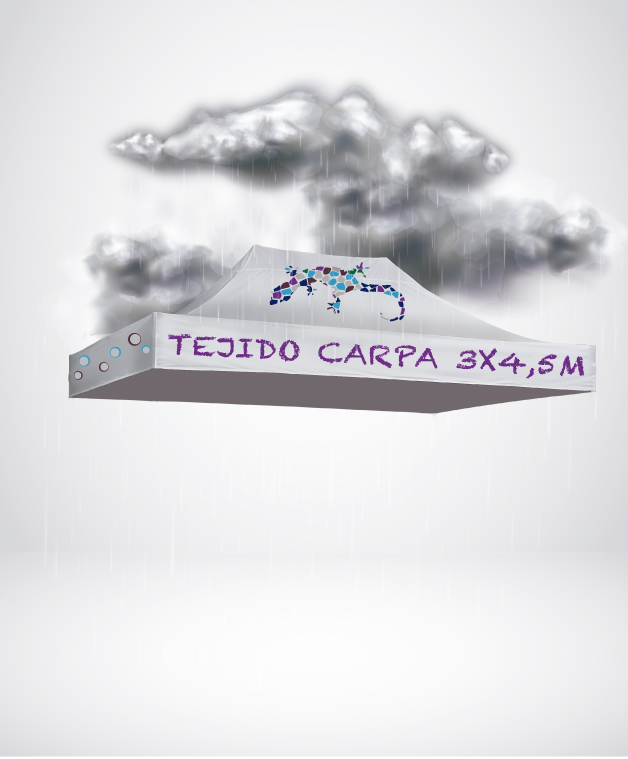 Techo Carpa 3x4.5m Tela Impermeable 1 Techo Carpa 3x4.5m Tela Impermeable - Tejido-impermeable-carpa-personalizable-publicitaria-3x45m-flags-banderas