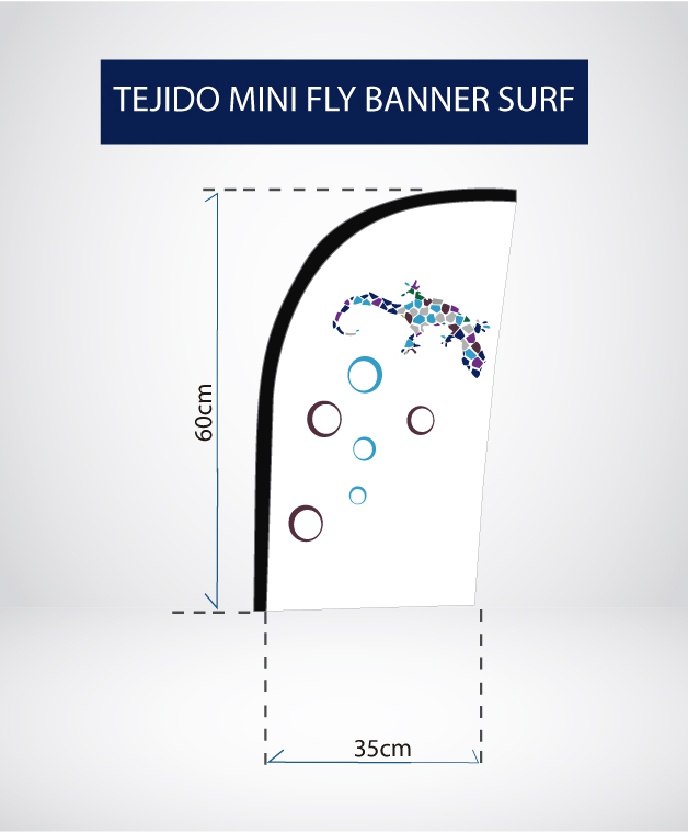 Tejido Mini Fly Banner Surf 2 Tejido Mini Fly Banner Surf